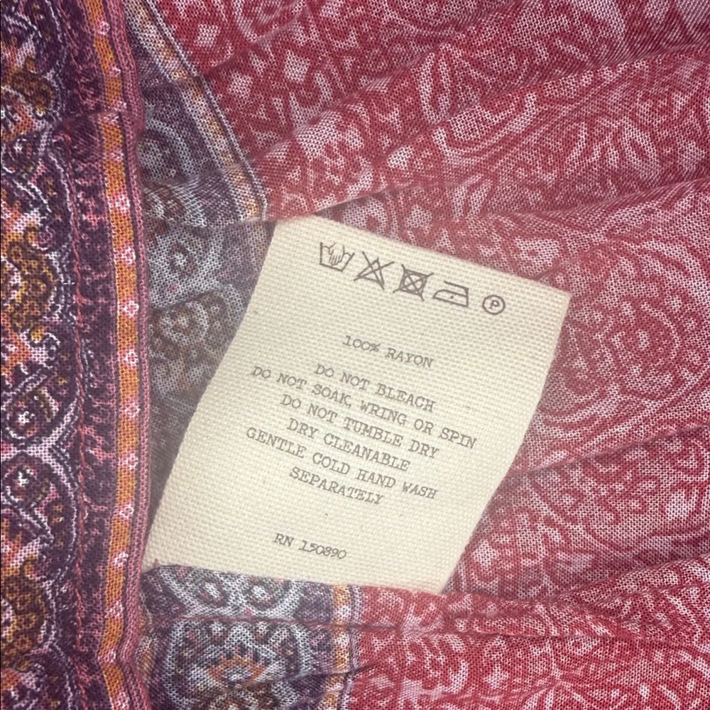 NWT Spell Elle Boho Mini Skirt in Rosewood Size Large - Picture 12 of 16